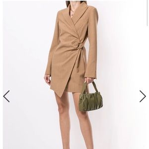 ANNA QUAN BLAZER Valentina Wrap mini dress